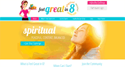 Desktop Screenshot of feelgreatin8.com