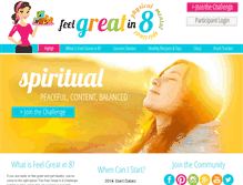 Tablet Screenshot of feelgreatin8.com